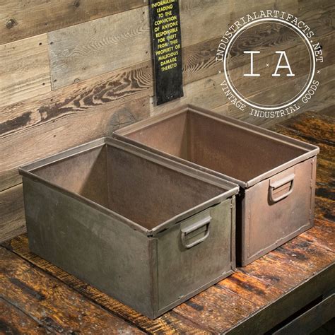 cool industrial metal box|Industrial Storage Box .